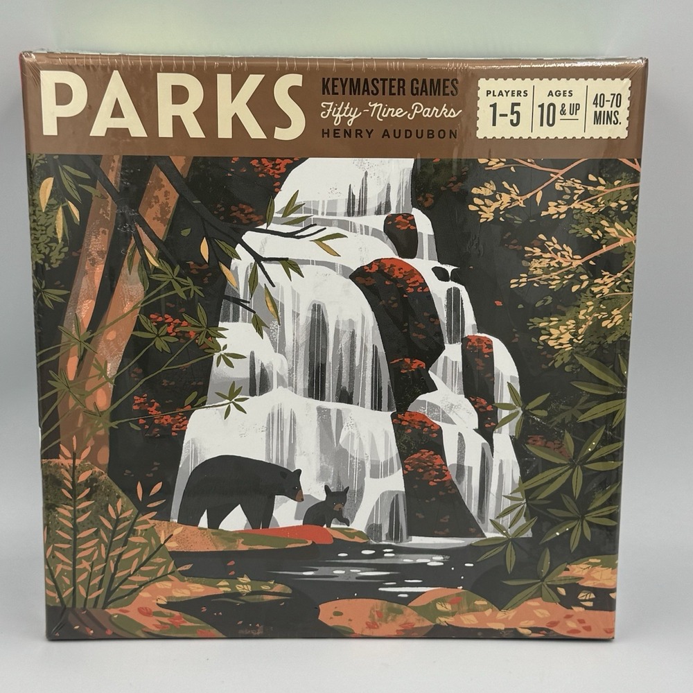 Keymaster Games Parks‎ Board Game Sealed KYM0501